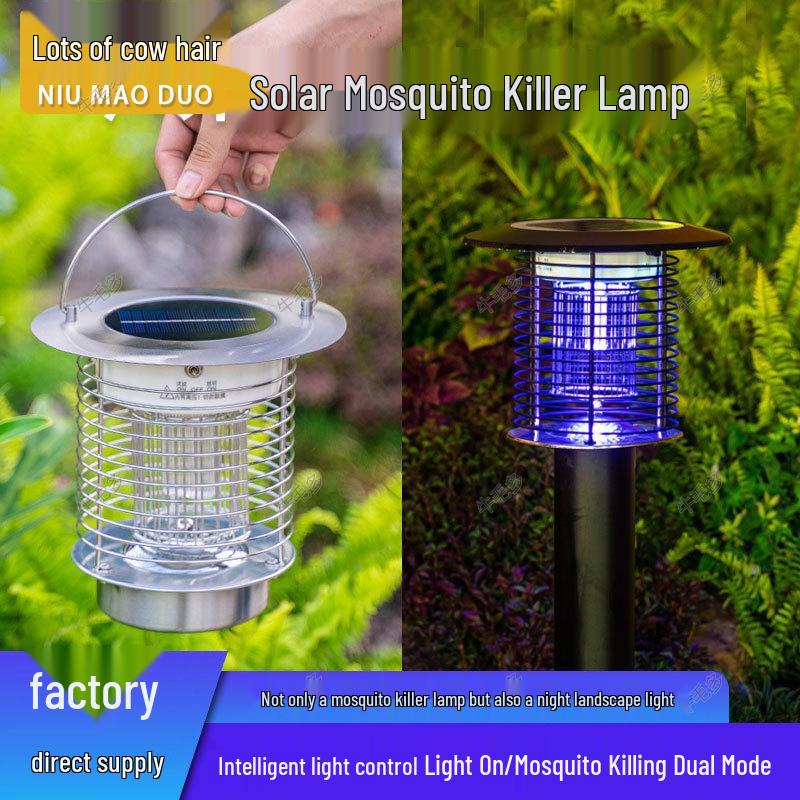 Solar-LED-Outdoor-Mückenvernichter-Lampe