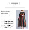 Plus Size Striped Short Sleeve Dress for Women