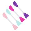 Double-head Cosmetic Beauty Tool Silicone Face Mask Brush Face Applicator Brush Portable Stirring Brush Easy To Clean