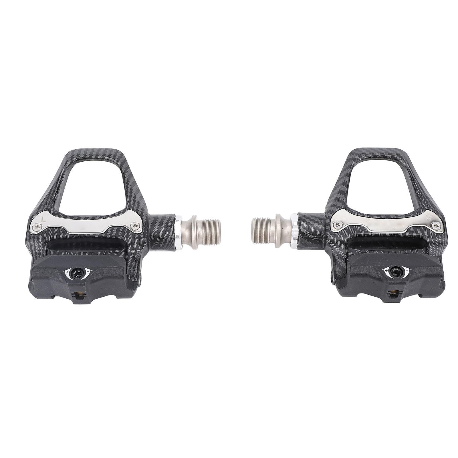 

Road Bike Pedals Clipless Self Locking Lightweight Aluminum Alloy with Cleats Locking Disc for SPD‑SL System