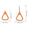 Hanging Straps Rings for Kids Strength Training Rings Indoor Playground Equipment Gymnastic Kids Fitness Workout Rings