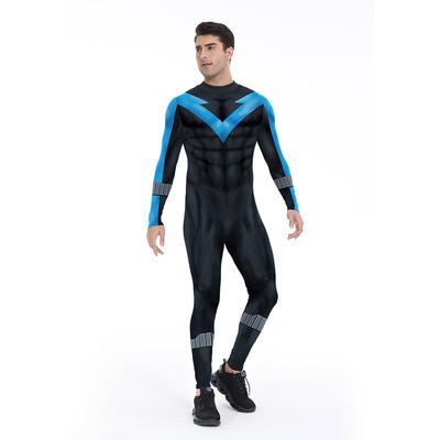 Movie Nightwing Bodysuit Costume Halloween Bodysuit