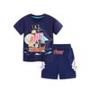 26 Neues Sommer-Kinder-Leucht-Cartoon-T-Shirt & Baumwollshorts-Set