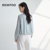 Aijutu Women's Elegant Ribbon Long-Sleeve Shirt