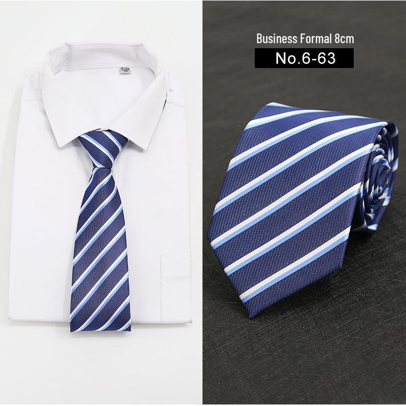 Men's Formal Business Casual Solid or Striped Tie
