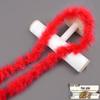 Colorful Turkey Feather Strips for DIY Crafts and Christmas Decorations