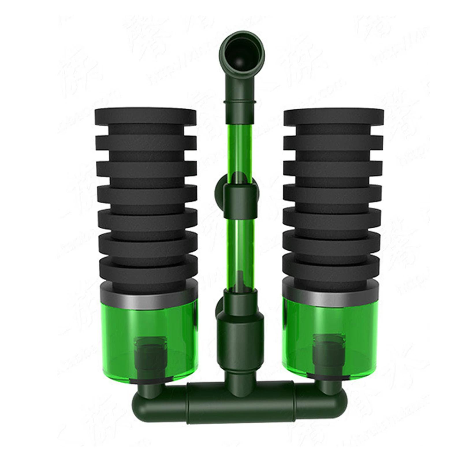 Aquarium Filter No Noise Aquarium Fish Breeding Filters Eliminates Odors Fish Tanks Filtration Device Water Cleaning Accessories