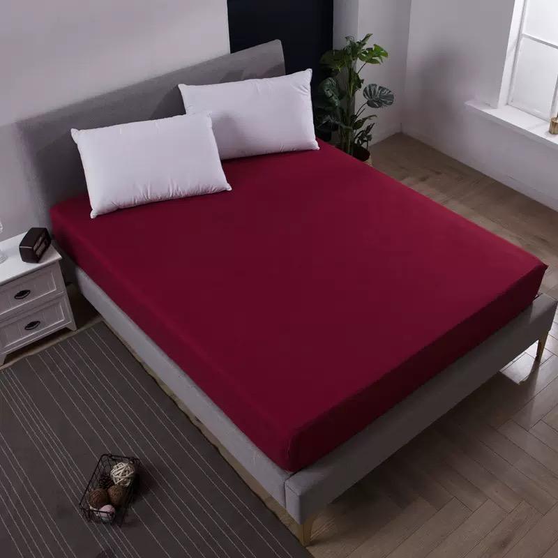 HOMZY Waterproof Bed Fitted Sheet Soft Breathable Mattress Cover