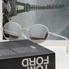 Sunglasses ML0057 21C White Silver Semi-mirror