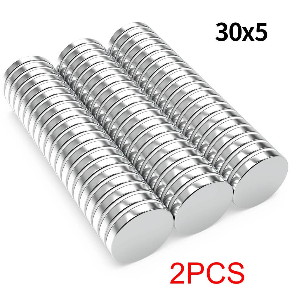 Super Strong Neodymium Magnet N35 NdfeB Permanent Magnetic Imanes Round Powerful Magnets Refrigerator Magnet  5x5/8x5/20x5/25x5