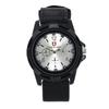 Men's Watch With Sport Military Analog Design And Durable Nylon Strap Ideal Gift
