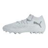Future 8 Ultimate Confortável Versátil Mg (Pino Curto de Borracha) Sapatos de Futebol de Tecido Masculino sapatos de futebol Branco 108359-04