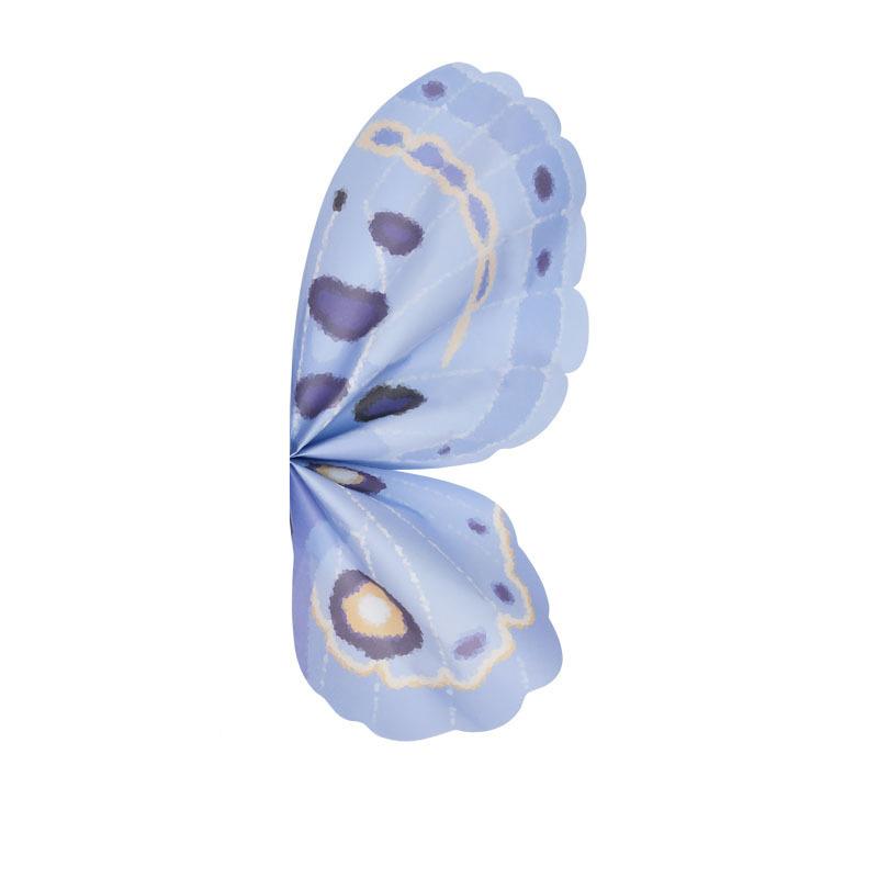 Diverse 20Pcs set of Flower Bouquet and Colorful Butterfly Wrapping Paper; Birthday Present Packing DIY Supplies