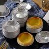 50pcs Egg Tart Mold Baking Disposable Cupcake Mold Aluminum Foil Baking Cup Cookie Pudding Mould Cake Bake Mold Pastry Tool