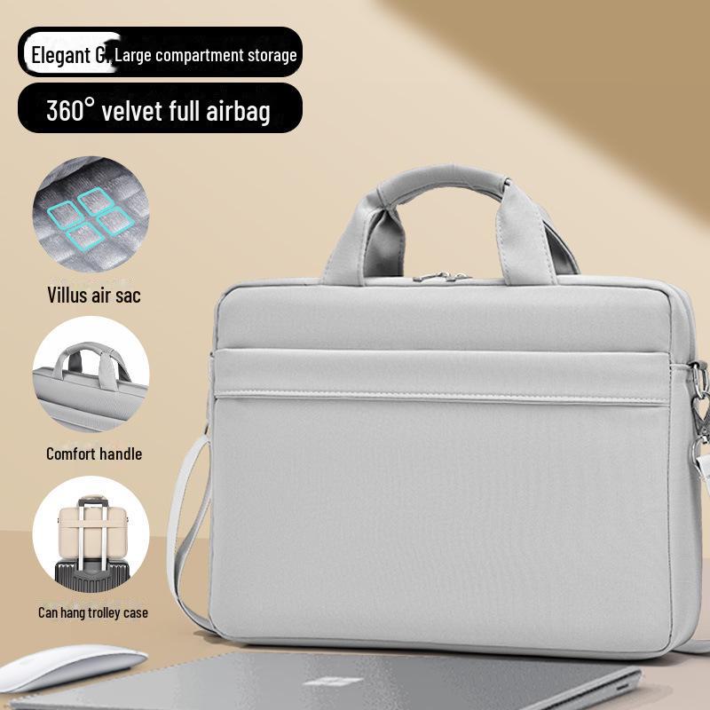 Servietă antișoc cu un singur umăr pentru laptopuri de 15,6 inchi - Compatibilă Huawei și Dell