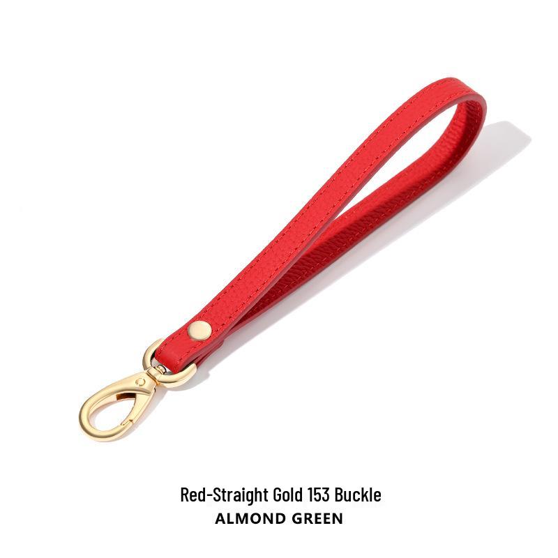 Curea de schimb pentru geantă, mâner din piele de vacă cu granulație încrucișată, 21 cm MHS-B-32