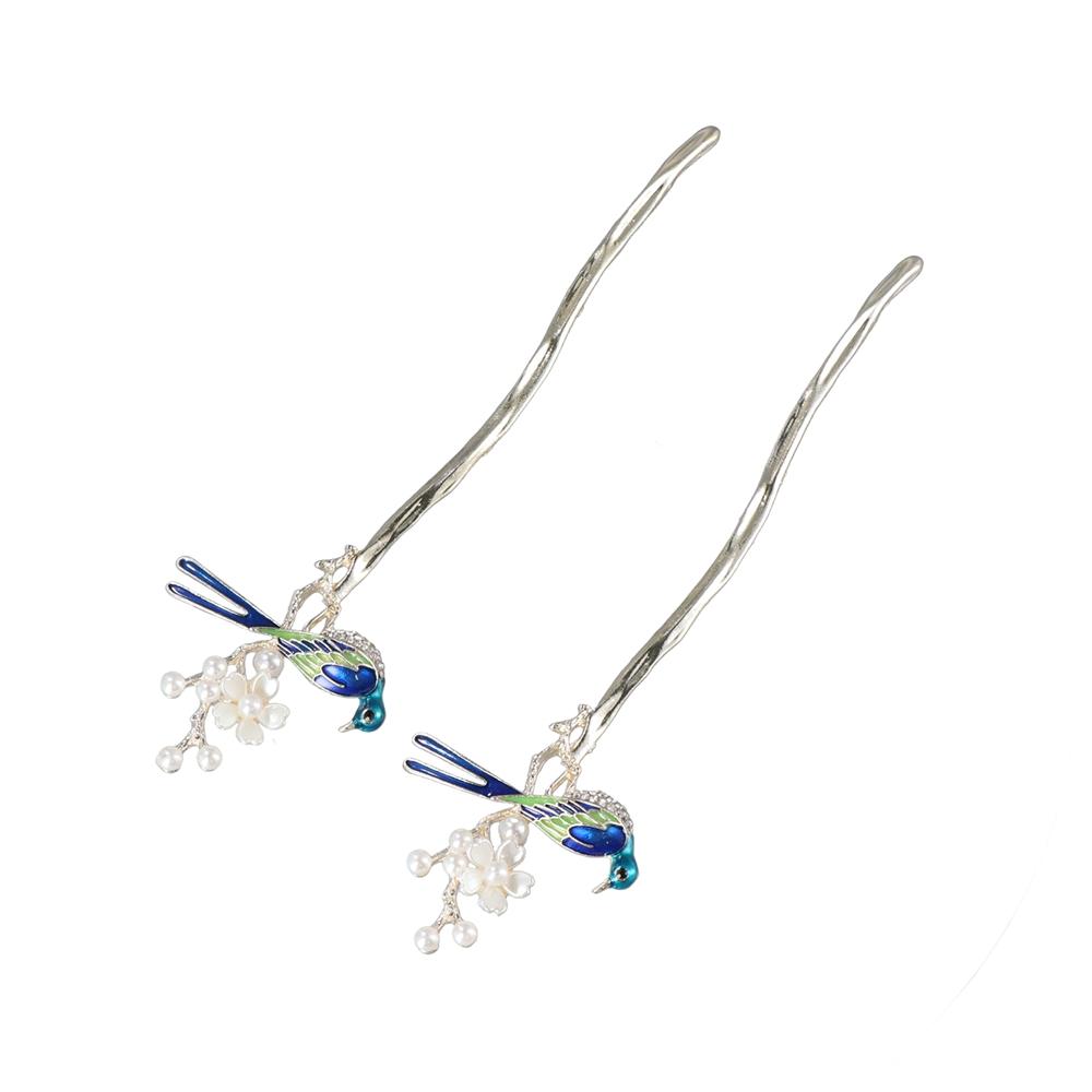 Cheongsam Headdress Ancient Headwear Hanfu Hair Sticks Chinese Style Headwear Ancient Style Hairpin