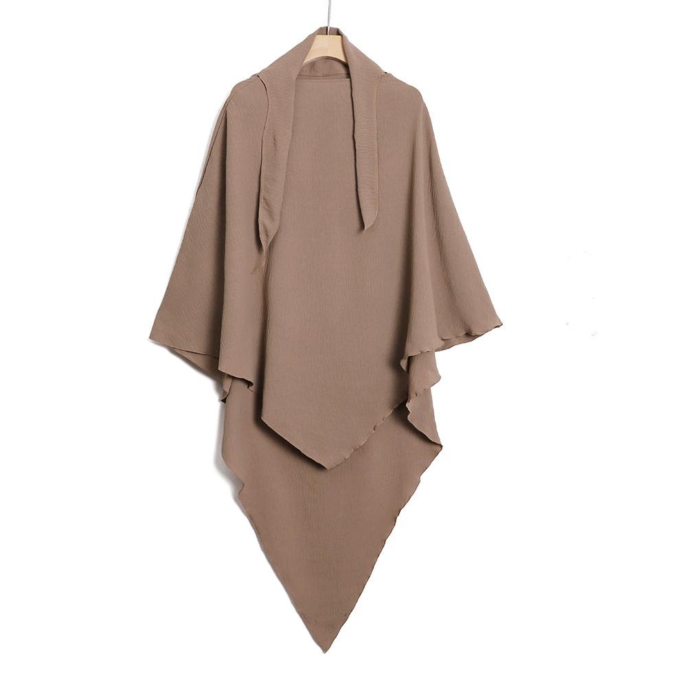 New Solid Color Headscarf Fast Selling Middle East Dubai Turkey Shawl Headscarf Fashionable Accessory