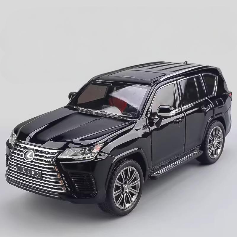 1:24 Lexus LX600 Off Road SUV Alloy Diecast Model Car Miniauto Children's Toy Series Mother Kids Games Mini GT Holiday Gift Boy