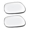 Lente di ricambio per specchietto retrovisore riscaldato per Toyota RAV4 2000-2005