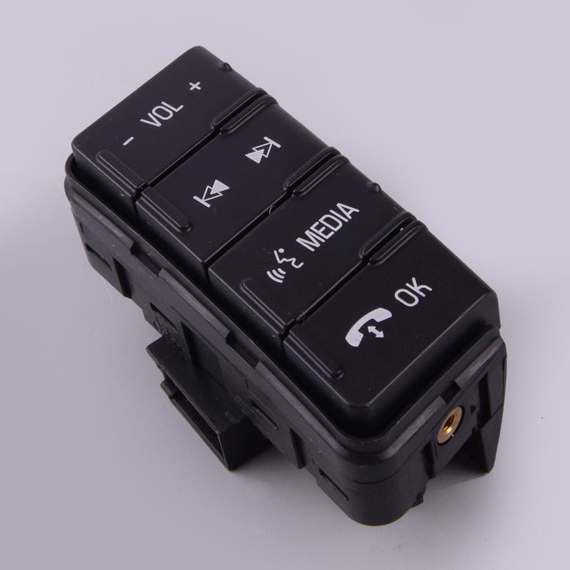 

Media Vol Control Switch Black Plastic Fit for Ford F-150 2011 2012 2013 2014 BL3T-9E740-EAW BL3T-9E740-DAW