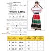 Children's Mexican Long Skirt Stage Performance Costume Children's Day Mexican Little Girl National Performance Costume