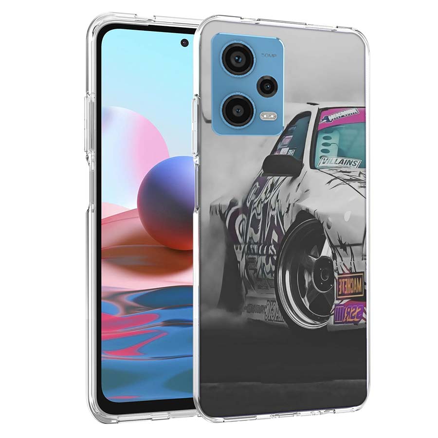 Drift-Modifikation von Autoreifen Hobby Handyhülle Für Redmi Note 13 12 14 15 Pro Plus 13R 11 11T 11E 11S 10 Pro 10S 9 9S Hülle