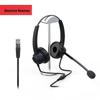 Newmann Binaural Call Center Headset with RJ9 Connector (CN Version)
