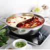 Changbaosen Verdickter Edelstahl Yuan-yang Hot Pot