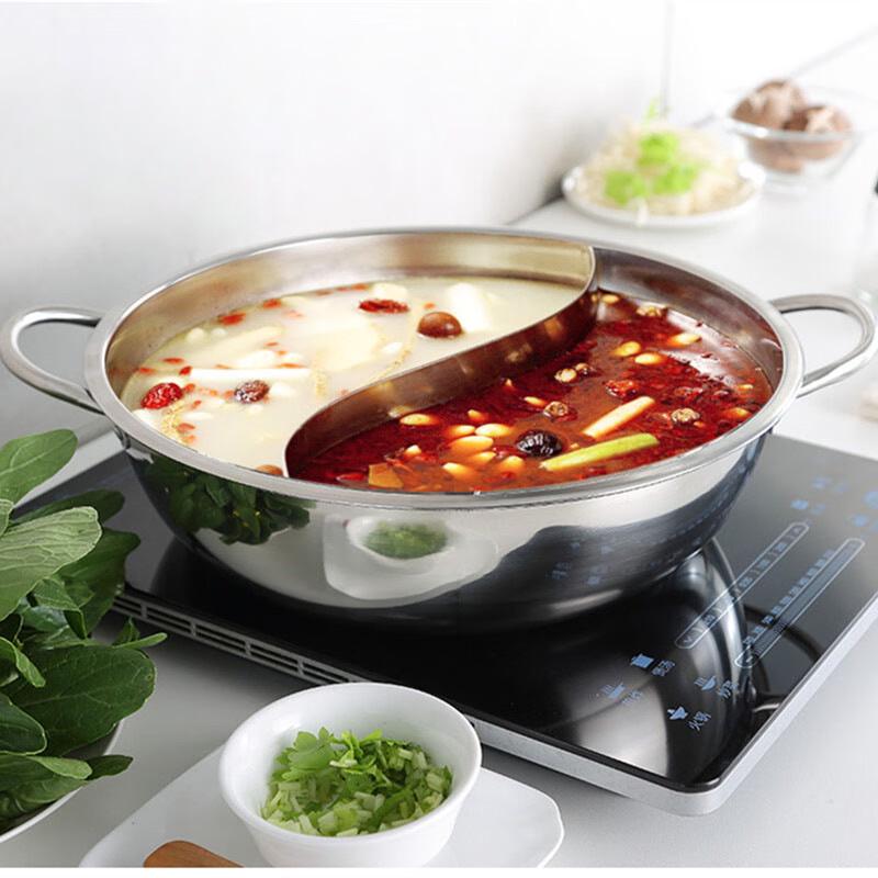 Changbaosen Verdickter Edelstahl Yuan-yang Hot Pot