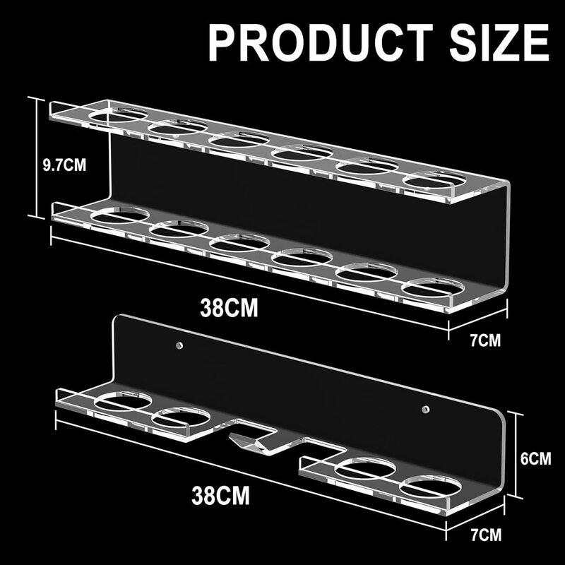 

Transparent Acrylic Billiard Cue Rack