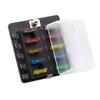 12V 10 Way Fuse Holder W/ LED Indicator Light For Car Yacht Marine