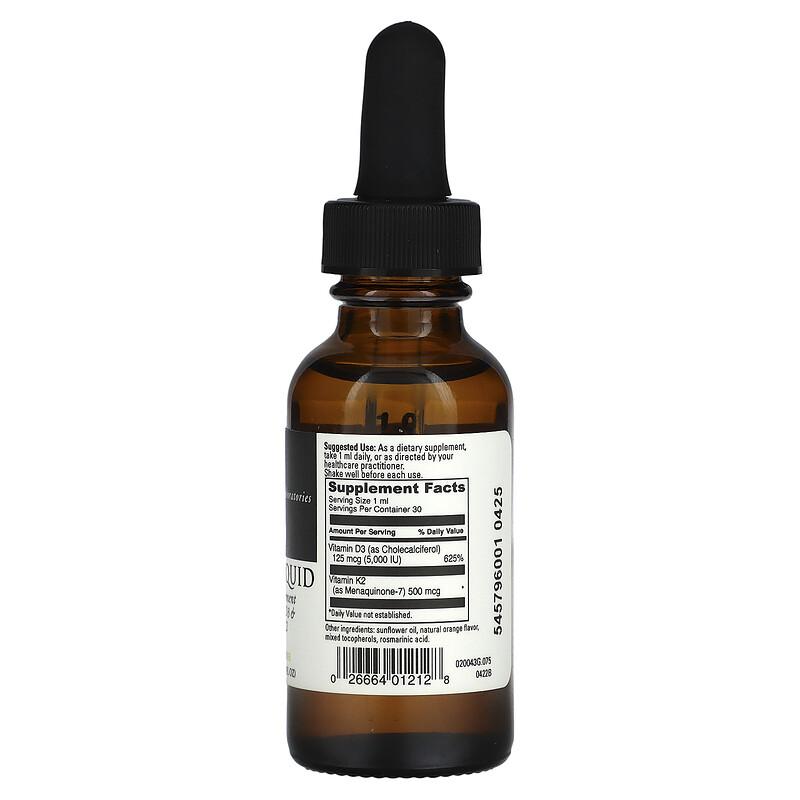 D3/K2 Liquid, 1 Fl Oz (30 Ml)