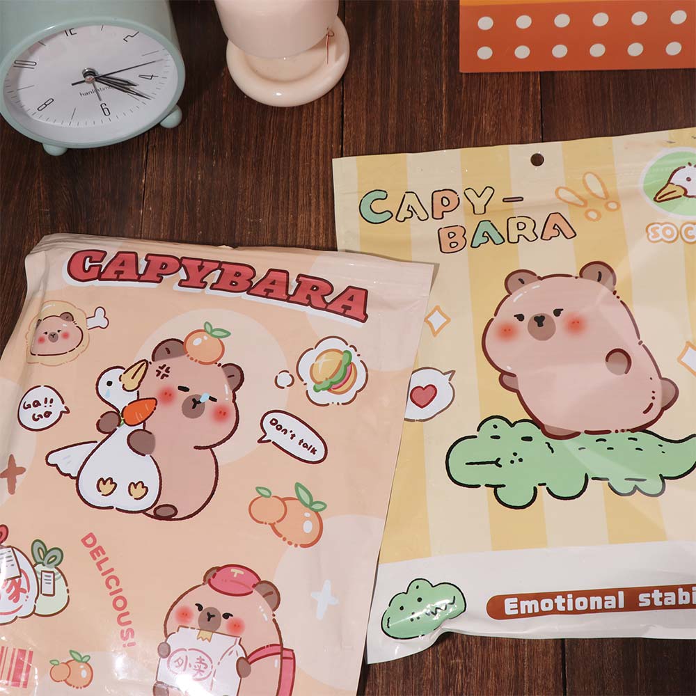 Learning Tool Cartoon Stationery Lucky Gift Multifunctional Capybara Gift Pack  Children