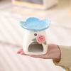 Ceramic Flower Aromatherapy Stove Eco-Friendly Heating Incense Device  Home Office Relaxation