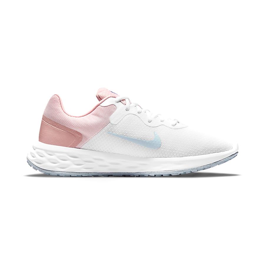Nike Revolution 6 Nn Low Top Pink/White Women's Running Shoes DC3729-100