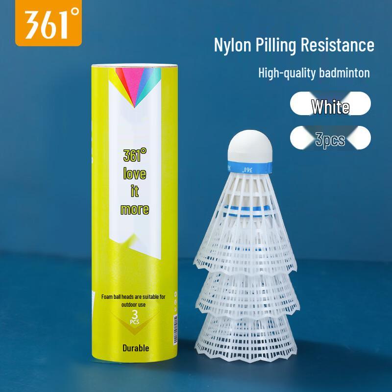 

361° Durable Plastic Badminton Shuttlecocks