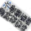 10 Types of 180pcs Button Switch Direct Insertion Light Touch Switch Button Switch Classification Box Kit