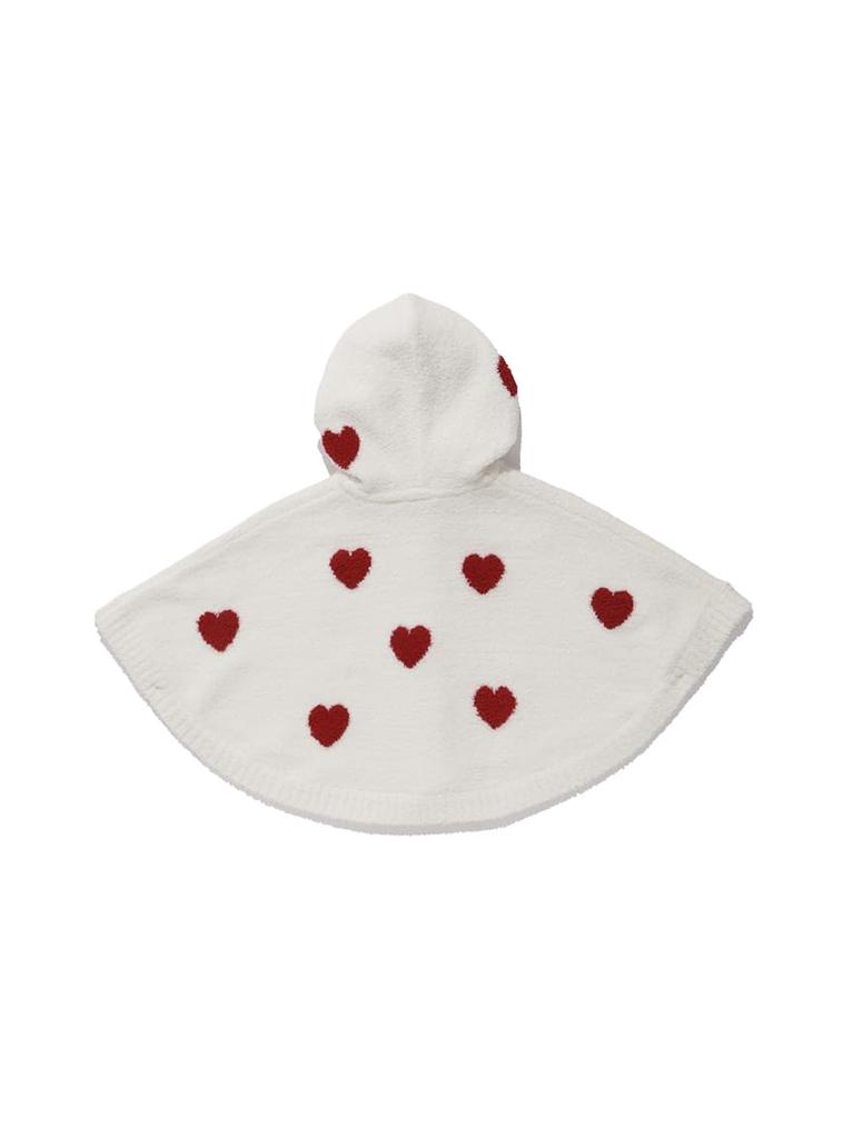 BABY Airy Moco Heart Poncho PBNT254435RED80