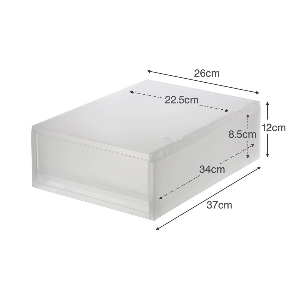MUJI Polypropylene Small Item Storage 83831783 Case, Medium,