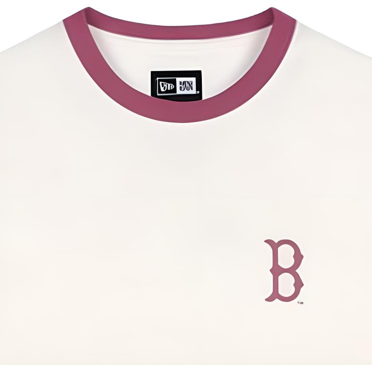New Era SS26 MLB Boston Red Sox Sports Fashion Versatile Street Short Sleeve T-Shirt Unisex Tops 14905205