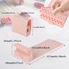 Practical Silicone Nail Drill Bit Storage Solution Compact And Stylish Nail Bit Holder For Efficient Tool Management