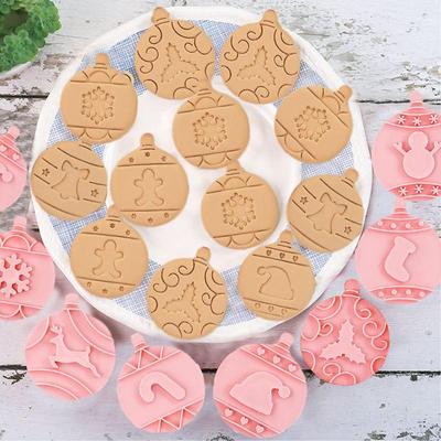 Świąteczne foremki do ciastek 10X wykrawacz do ciastek świątecznych foremki do wytłaczania zestaw wykrawaczek do ciastek świątecznych do ciastek fondant ciasta