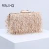 Fashion Tassel Clutch Bag Sling Shoulder Bags Handbags for Women Designer Luxury Evening Party Clutches Purse 2024 Sac A Main