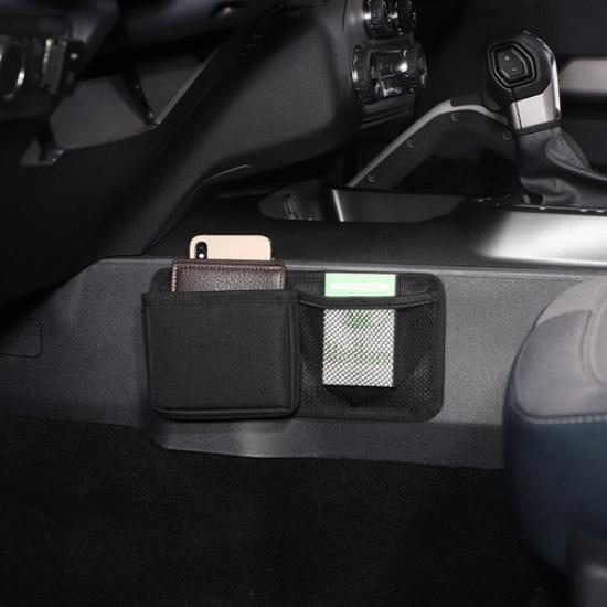 2pcs Gear Shift Storage Bag Organizer Tray Container for Ford Bronco -2025