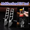 TC4 Titanium Zinc Zinc Alloy Bottle Opener Multipurpose Keychain Pendant Easy To Use Mini Pry Bar  EDC Tool
