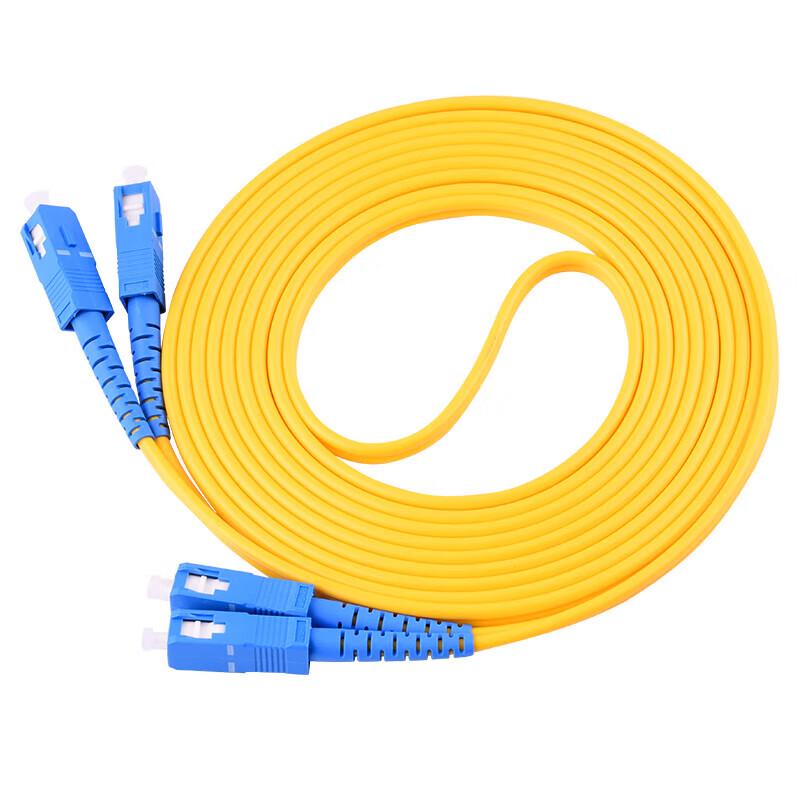 SPUE Single Mode Duplex SC-SC Fiber Optic Patch Cable