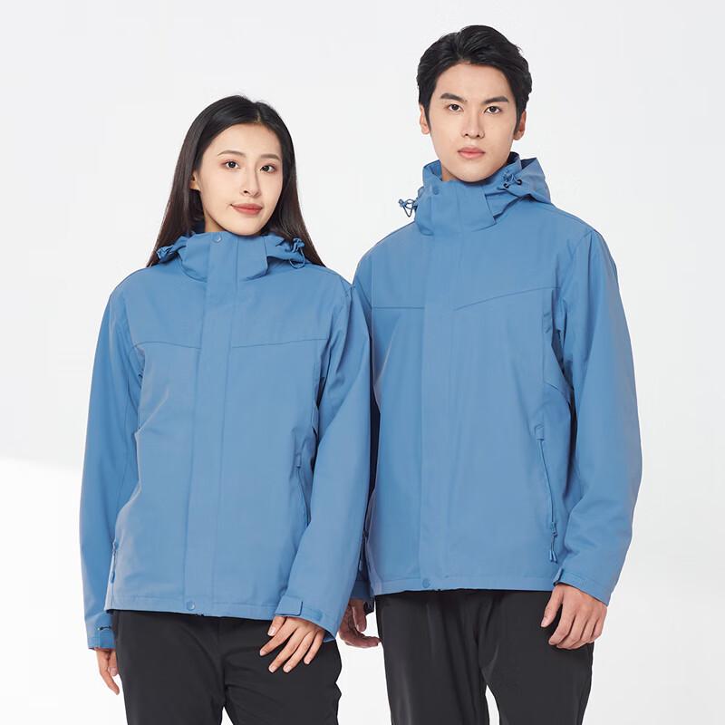 TLLOMAN Unisex 3-in-1 Detachable Outdoor Jacket