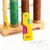 Innovative Needle Threader Assorted Color Sturdy Materials Ideal for Sewing Enthusiasts