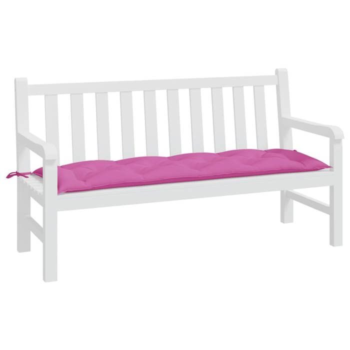 VidaXL Garden Bench Cushion Pink 150x50x7 Cm Oxford Fabric 361619